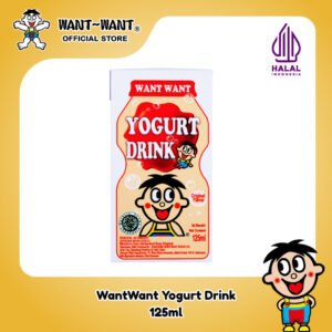 Want Want HALAL Opao Yoghurt Drink Minuman Yoghurt 125ml