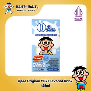 Want Want HALAL Opao Milk Flavoured Drink 125ml