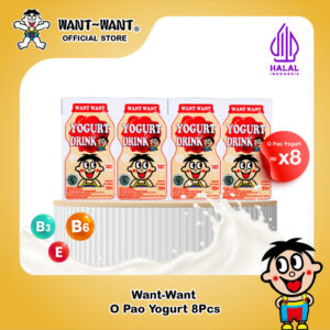 Want Want Yogurt Drink 125 ml Bundling 8pcs